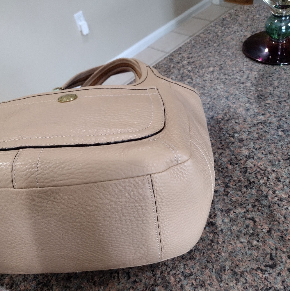 COACH Legacy Pebble Leather Ergo Tote - Picture 15 of 17